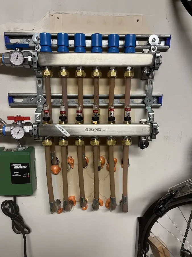 Plumber performing Leak Detection at a residential property in Lake Panasoffkee